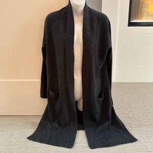 THE CASHMERE PROJECT Beautiful Cashmere Duster Cardigan Sweater M $368!!